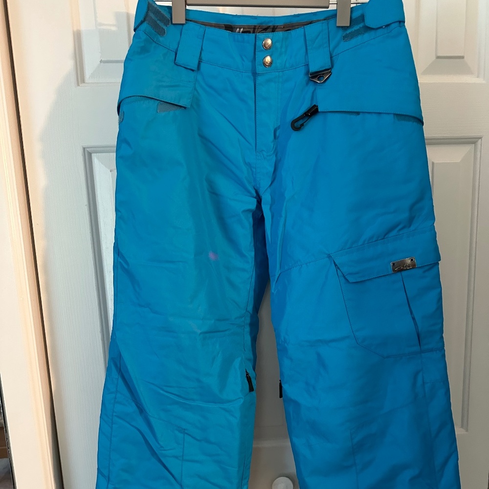Women's Teal Ski Pants